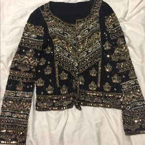 Calypso St. Barth sequin embellished jacket